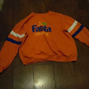 Fanta orange sweater
